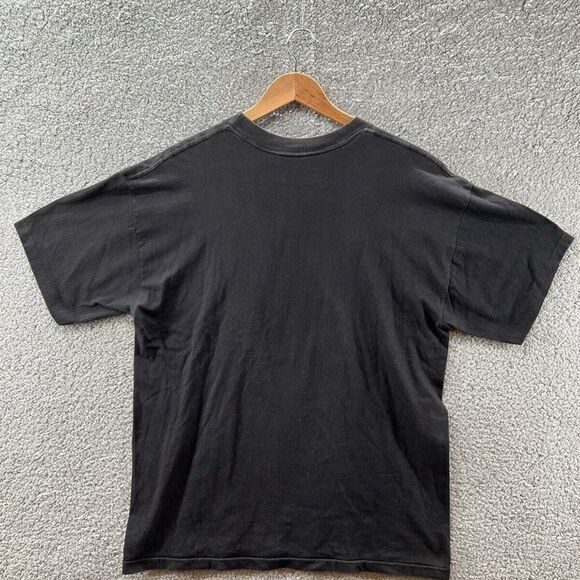 Murina Vintage DeKuyper Cinnamon Schnapps Hot Damn Black T-Shirt Size XL - Picture 2 of 4